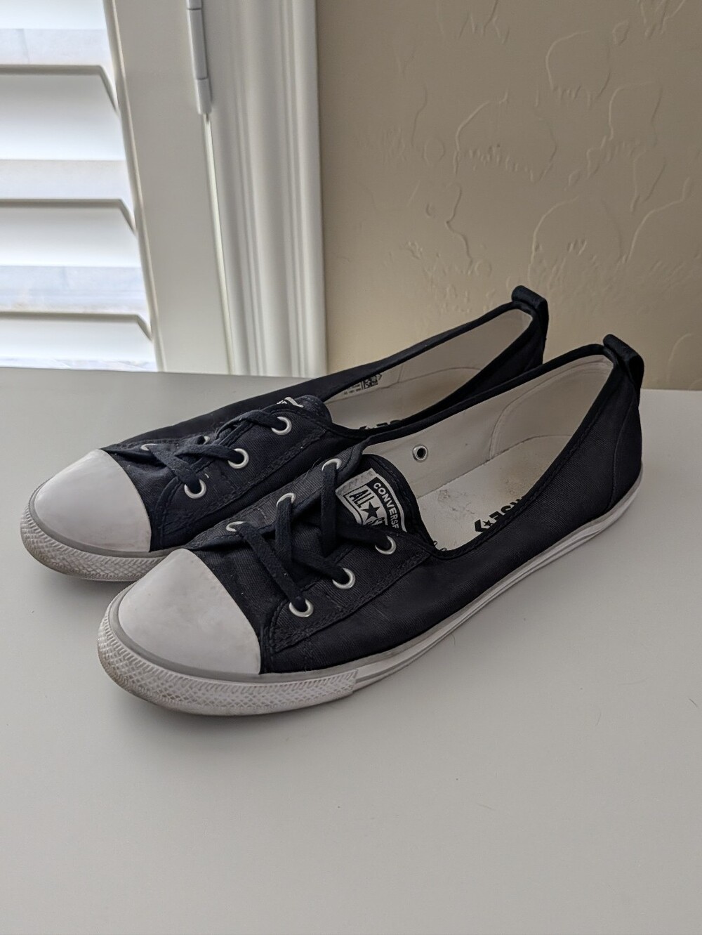 Converse All Star Ballet Flat, Women's 11 - Picture 3 of 10
